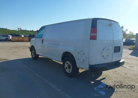 2014 Chevrolet Express 2500 Work Van из США, поврежденный, VIN 1GCWGFCAXE1207557
